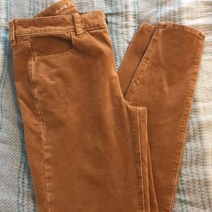 Hi rise begging corduroys